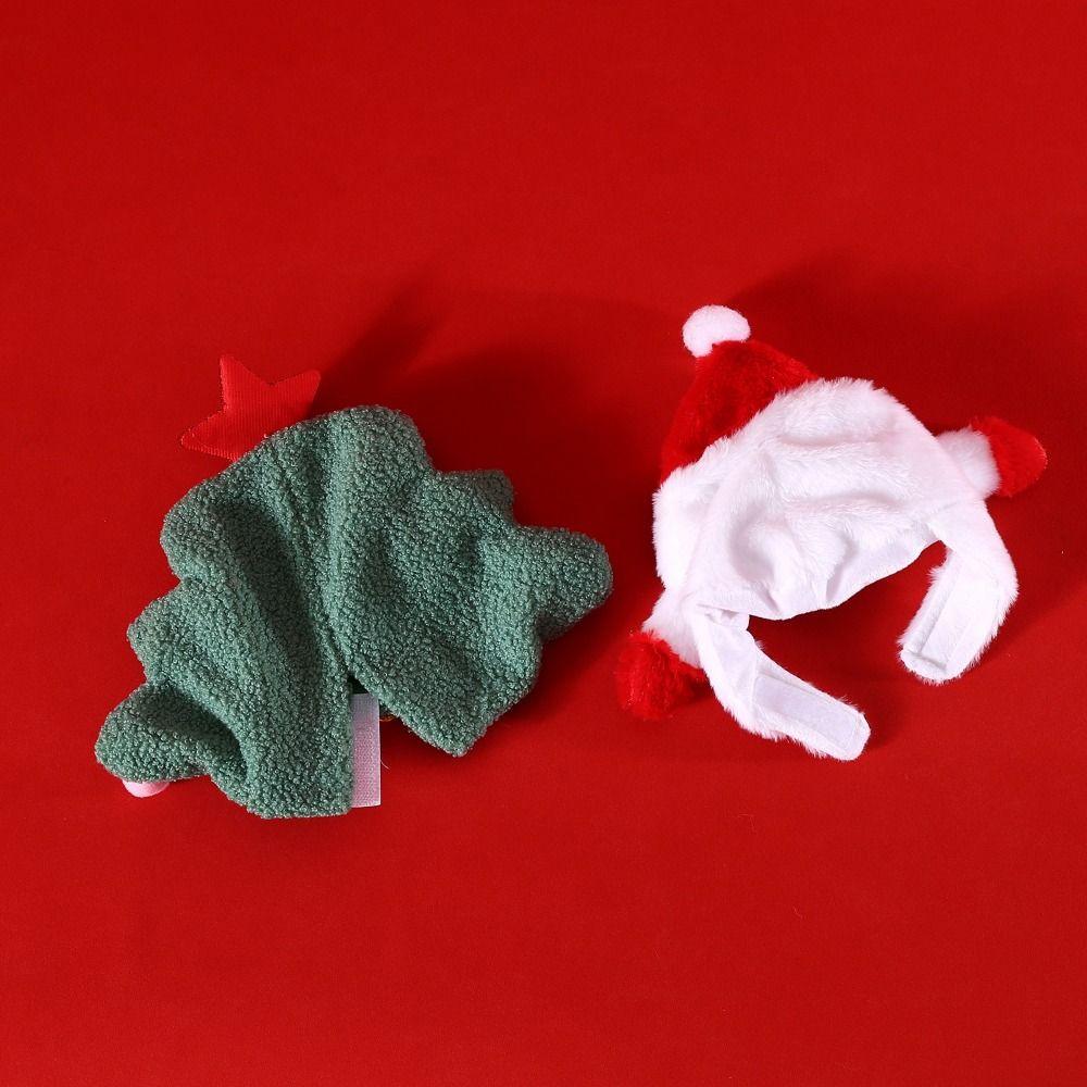 Soft Cat Santa Hat Comfortable Pet Christmas Snowman Hat Dog Christmas Hat  Christmas