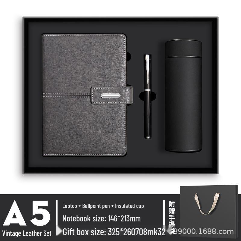 A5 Business Notebook Gift Box Set: Deluxe Office Stationery and Memorable Souvenir
