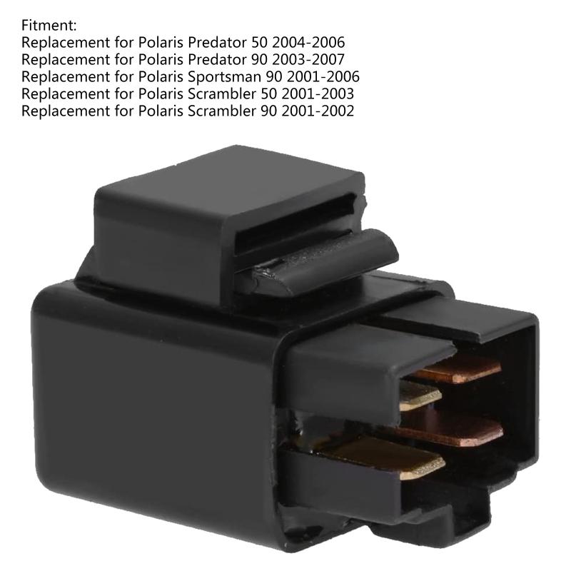 Starter Solenoid Relay for 50 90 Sportsman Predator Scrambler ATV Motorcycle High-Performance Anti-oxidizing