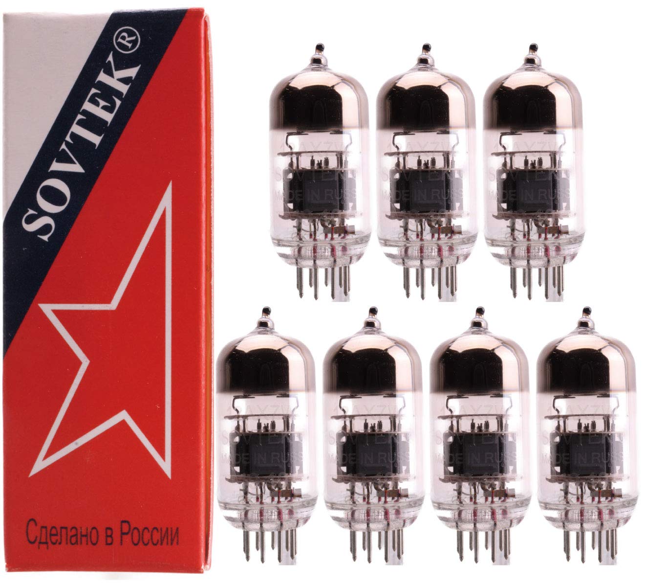 

Sovtek 7 match Low Gain Lamp PX11 рік покращення якості 72 години 12AX7WC/ECC83 [1 гарантія] [Sound EG]