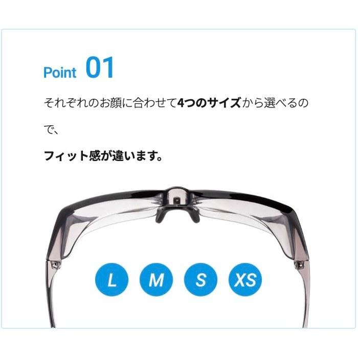 [Zoff] Oval Air Visor M Size (Non-Prescription) Brown