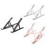 Laptop Holder Foldable Heat Dissipation Portable Non-slip Convenient Notebook Desk Stand for Home
