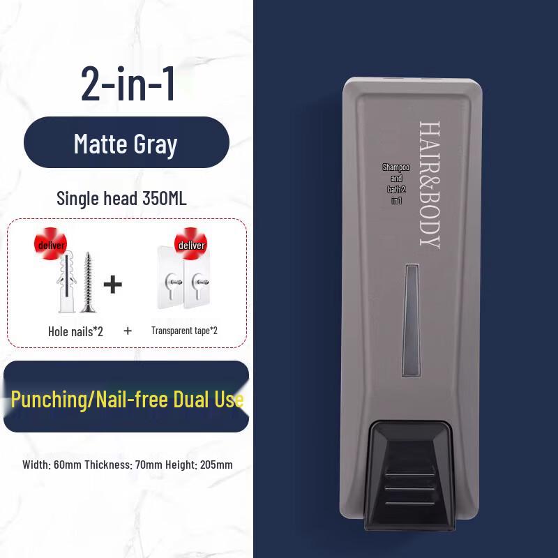 

OLOEY Wall-Mounted Press Soap Dispenser