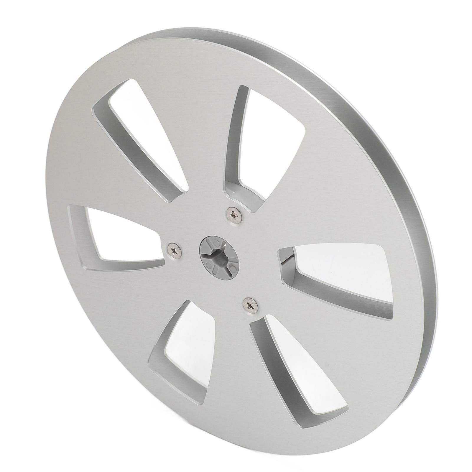 

14 7-дюймовая пустая катушка для ленты, 6 отверстий, алюминиевый сплав, открывающаяся катушка, звукозаписывающая катушка для катушки на катушку