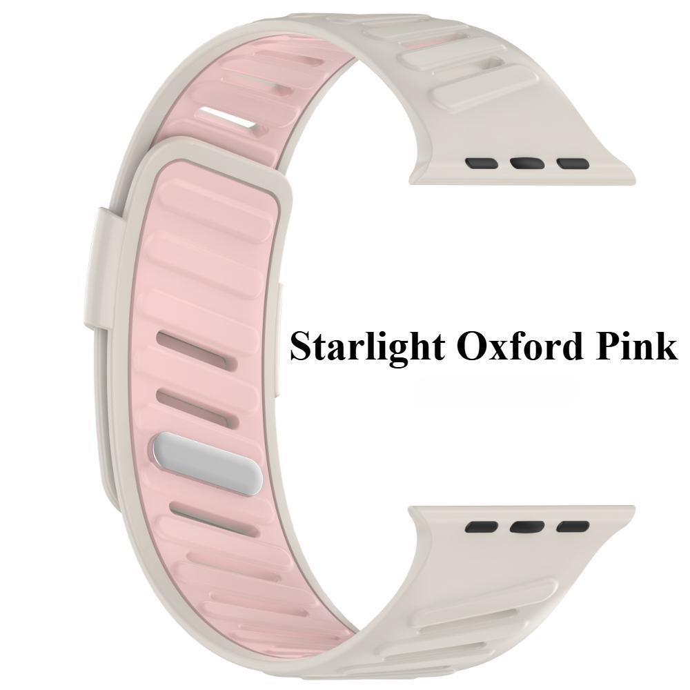 Silicone Sport Band For Apple Watch Ultra 49mm Slanted Buckle Bracelet For IWatch Series 10 46mm 9 8 7 6 5 4 SE 42mm 44mm 45mm Strap