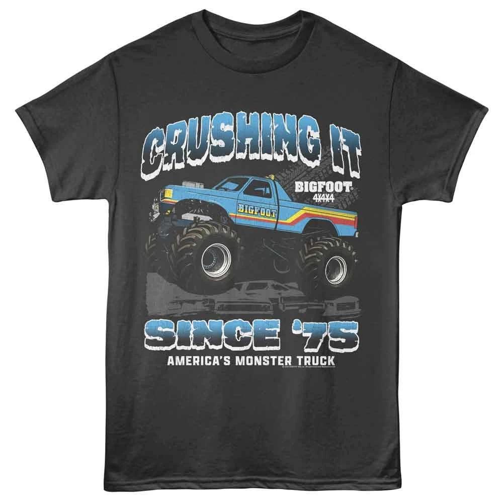 Bigfoot - Crushing It 75 - American Classics - Smoke  Short Sleeve Children s T-shirt 130