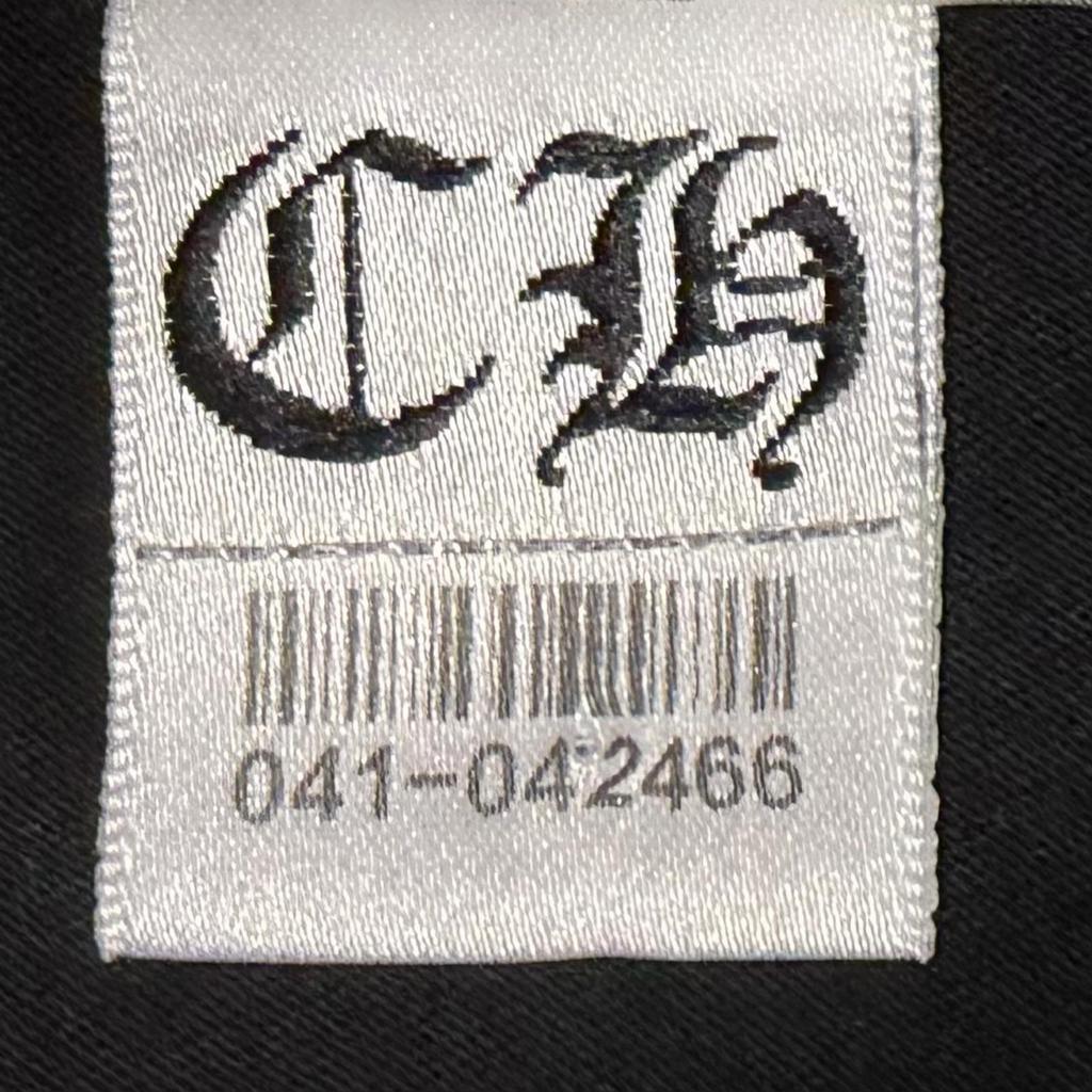 CHROME HEARTS Back Horseshoe Honolulu RN#97729 T-Shirt Black Men's Size XXL