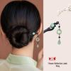 Imitation Ebony Hairpin Holder: Ancient Style Hanfu Hair Accessory, Qipao Ornament Gift for Women