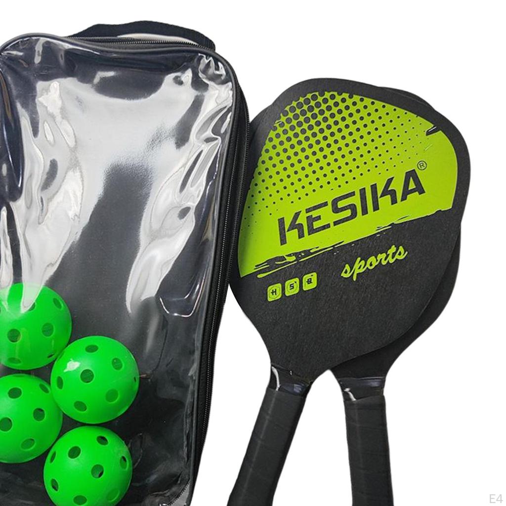 Racket 2 Rackets Storage Bag Comfort Grip for Beginners Outdoor