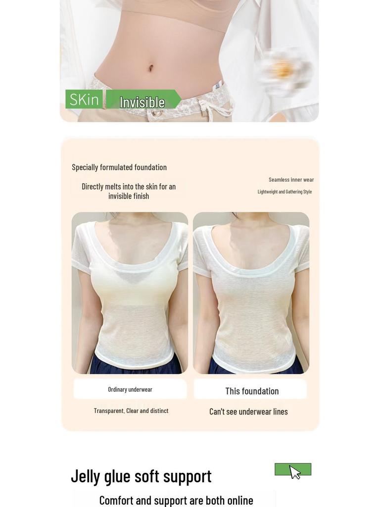 Seamless Lifting Bra: Slims and Supports for Fuller Chests