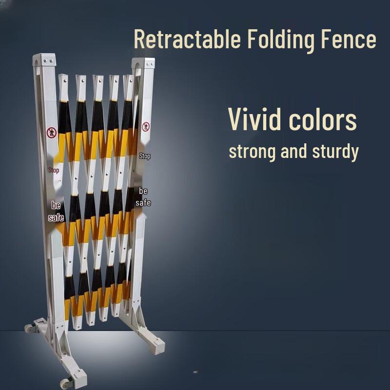 PVC Retractable Safety Barrier