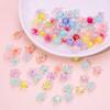 Acrylic Pentagram Flower Beads for Handmade DIY Jewelry - Necklace & Earring Accessories