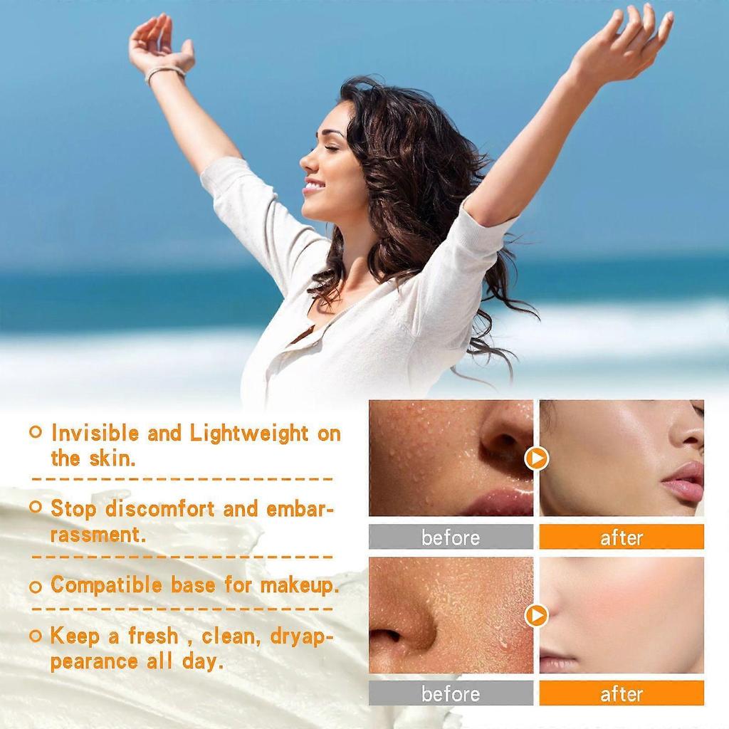 Facial Sweat-absorbing Lotion for Facial Skin, Gentle, Skin-friendly, Refreshing, Long-las