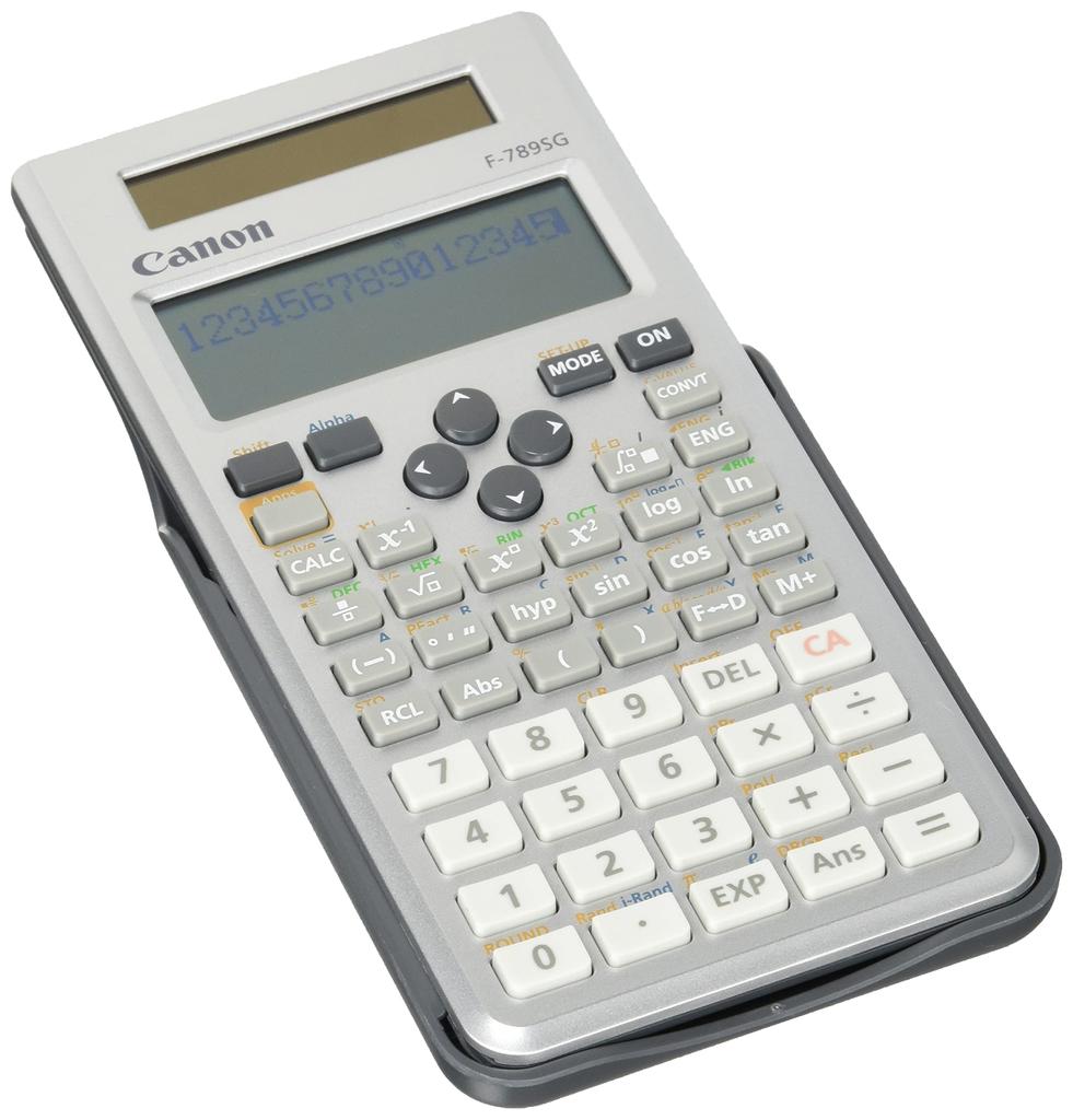 Canon 445 Scientific Calculator for Land and House Surveyor Examinations F-789SG-SL