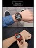 Men's Multifunctional Camouflage Waterproof Sports Watch - Seven-Color Luminous Fashion Square Design