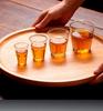 Aviation-Grade High-Transparency Disposable Water Cup: Durable, Thickened, Octagonal Design for Household and Bar Use, Resistant to High Temperatures.
