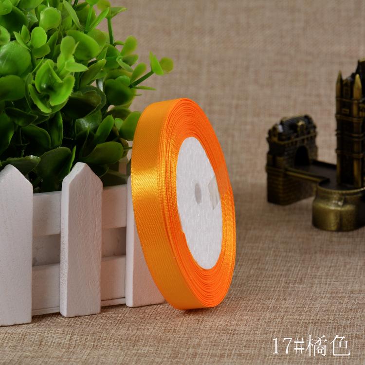 Factory Direct Sale 1.2CM Wide Double Face Printed 100% Polyester Ribbon Gift Packaging Wedding Colorful Box Accessories