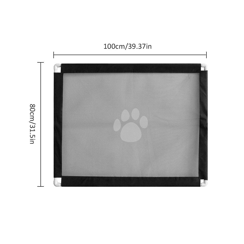 ZK30 Pet Separation Barrier Reinforced Fiber Breathable Mesh Baby Door Fence Isolation Net Pet Fence Safety Net