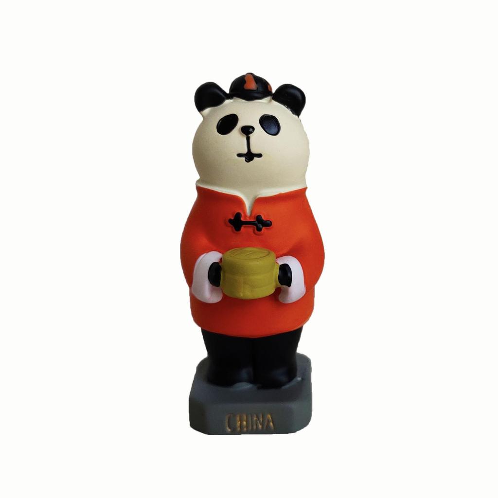 Japanese Zakka Travel Souvenir Resin Mascot - Creative Desktop Ornament