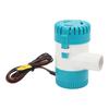 1100GPH Boat Bilge Pump 12V Submersible Electric Water Pump Ignition Protection for Marine