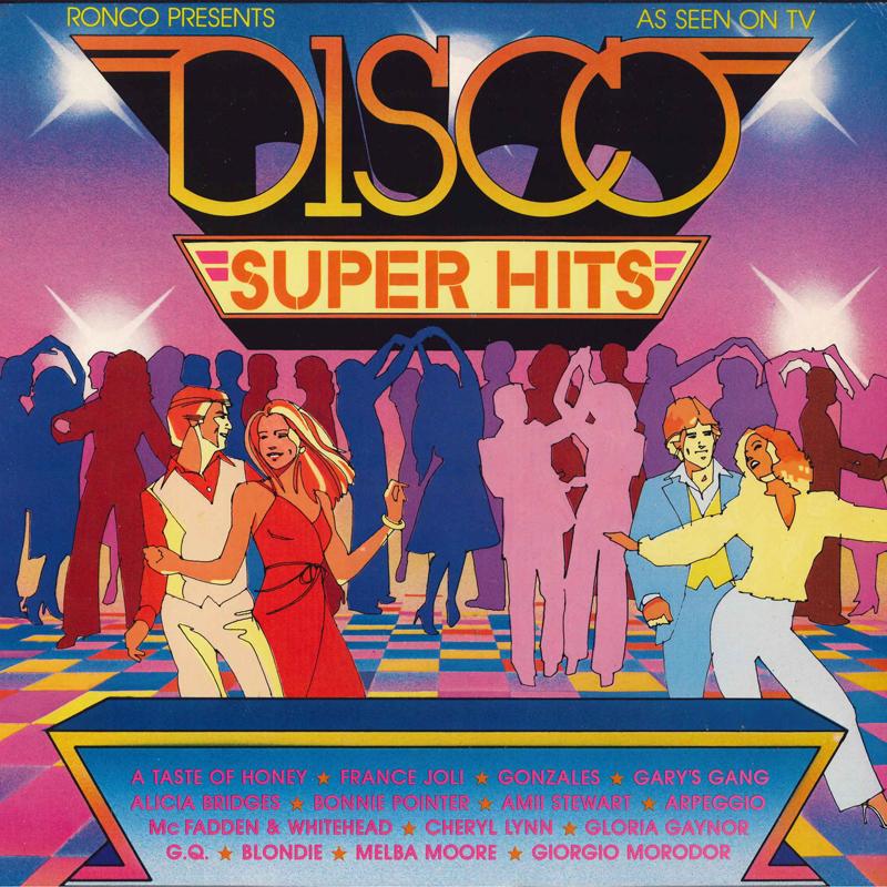 LP Record VARIOUS Disco Super Hits R3020 Ronco 1979 US Dance Electronica Used