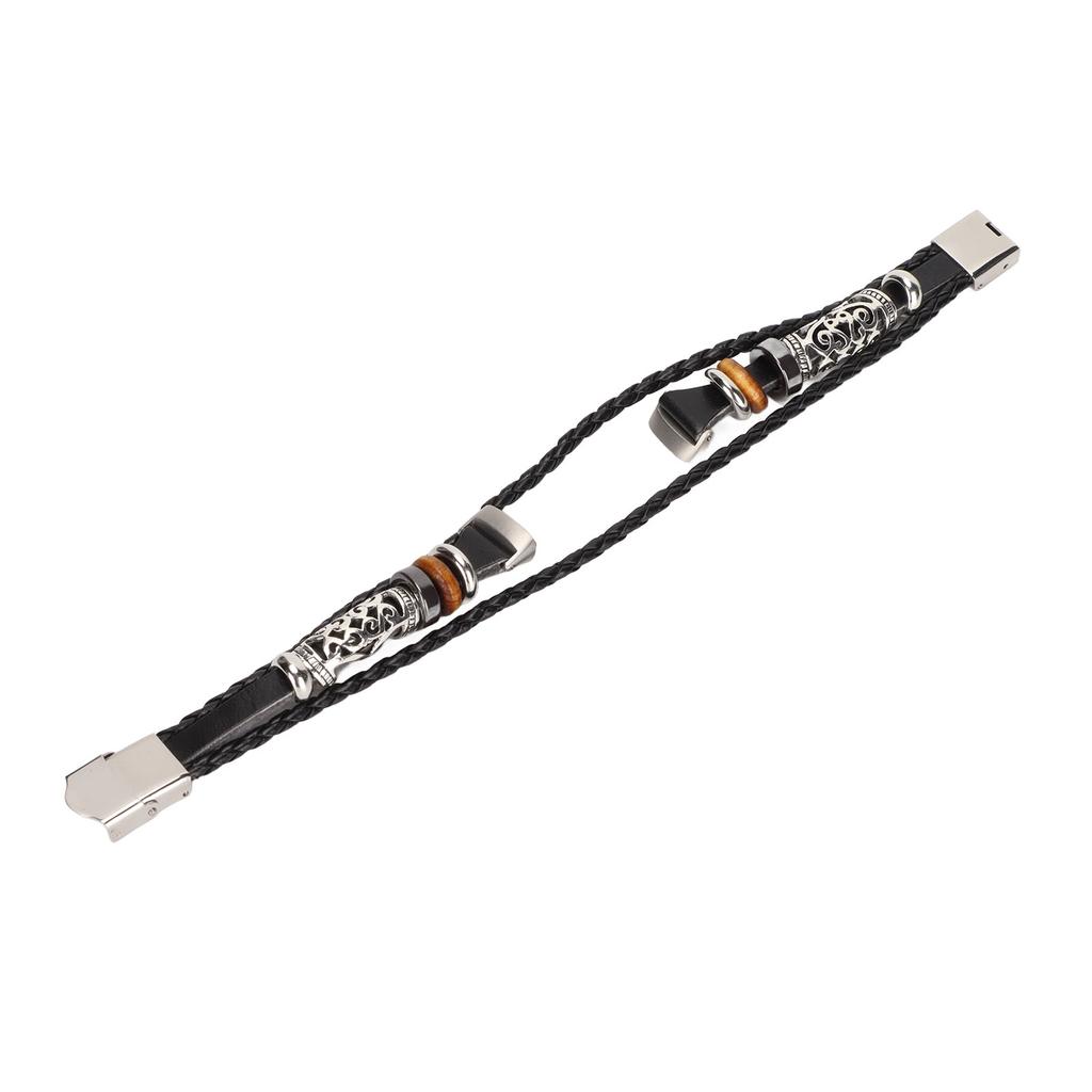 Smartwatch Band Lther Watch Replacement Wrist Strap Ethnic Vintage   for NaFitbit