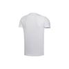 Li-Ning Plain Logo Round Neck Short Sleeve T-Shirt Unisex Tops White AHSS525-1
