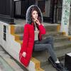 Medium and Long Winter Knee Jacket Padded Jacket, New Korean Version Slim-fitting Thickened Padded Jacket
