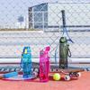 Large Capacity Sports Water Bottle 800ml 1000ml Portable Leakproof Plastic Cup Outdoor Hiking Camping