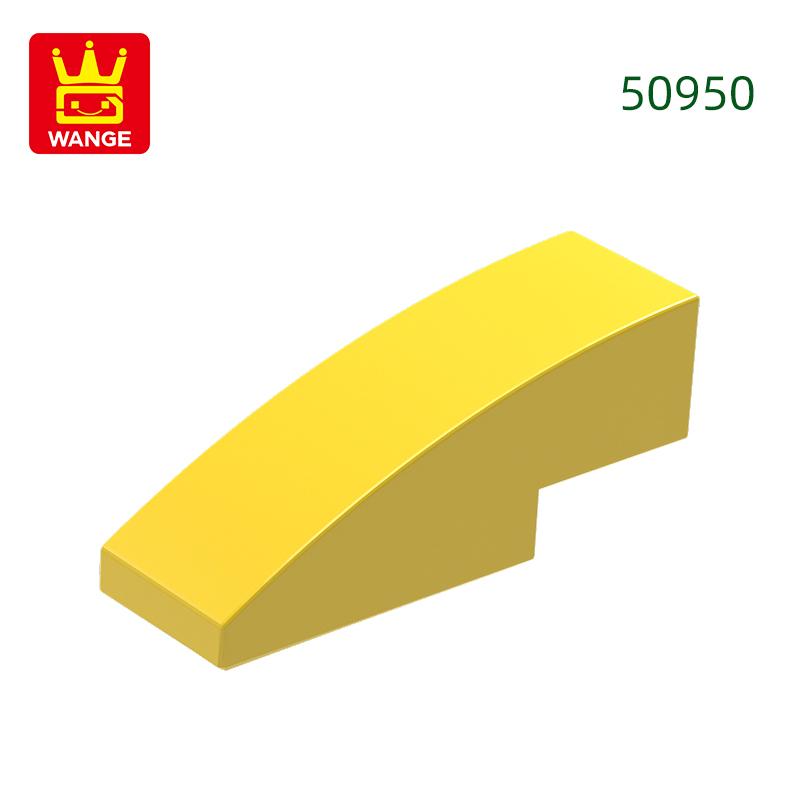 142Pcs/lot 50950 3x1 Curved Constructing Blocks MOC Classic Accessories Compatible Featuring Bricks Children Playthings Gift Box