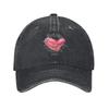 Fontaines DC Romance Denim Baseball Caps Snapback Baseball Hats Breathable Casquette Outdoor Unisex