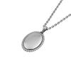 Sting925 Round Oval Pendant