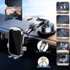 2024 Suction Cup Car Phone Holder with Air Vent Support - Black Tech