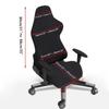 1Set Elastic Stretch Chair Cover Set Dustproof with Armrest Cover Gaming Chair Covers Universal Fleece Jacquard