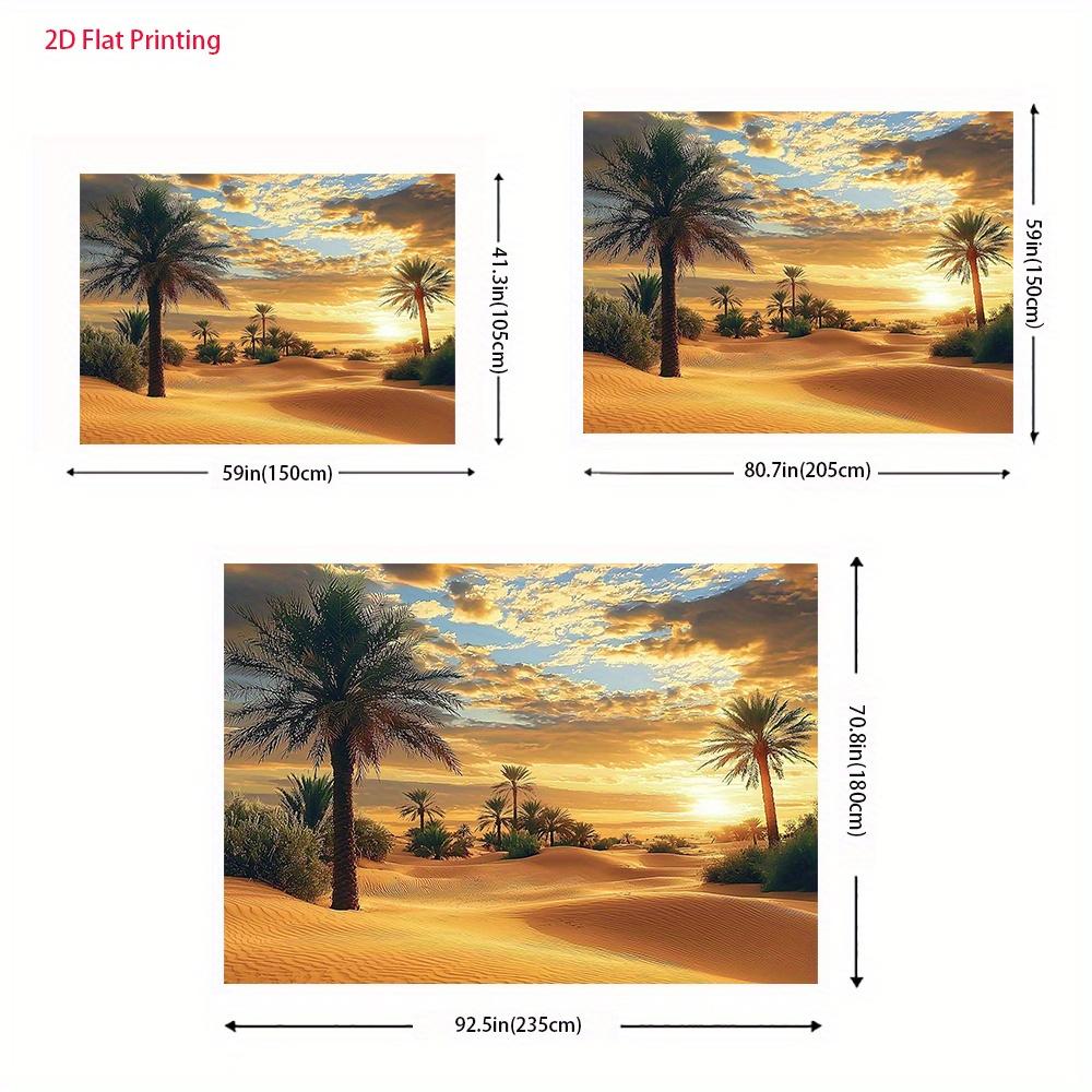 2D plane 1 piece - a hope in the oasis suitable for various activities and festivals as a flexible background