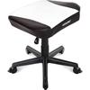 AKRacing Gaming Chair with Ottoman and PU Remote Control for Home Warranty Footrest, White, Heavy-Duty Leather, Use, 3-Year