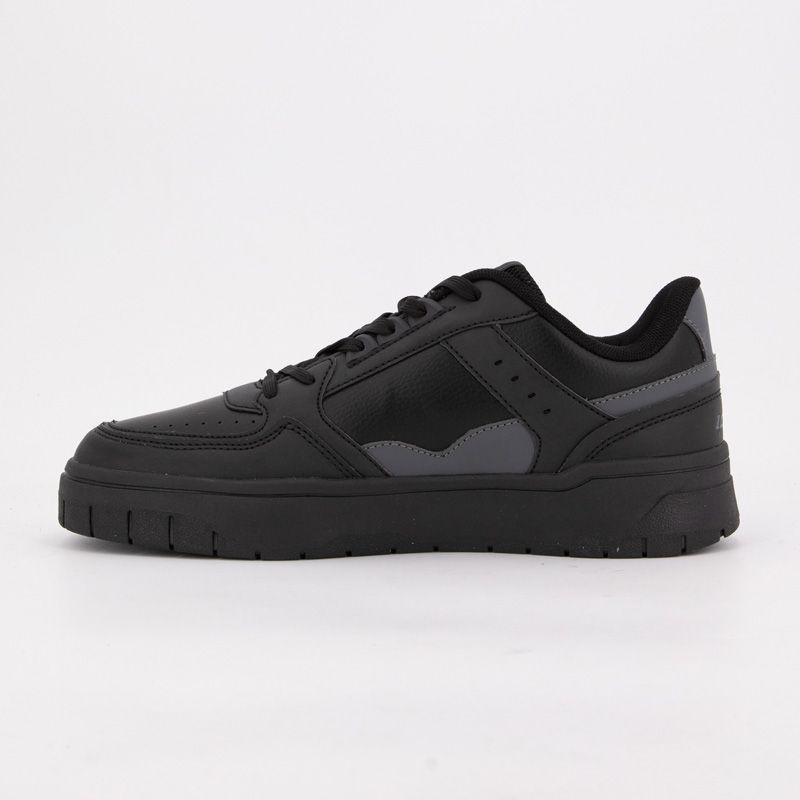 Men's Canvas Skater-style Sneakers with Thick Sole LOTTO