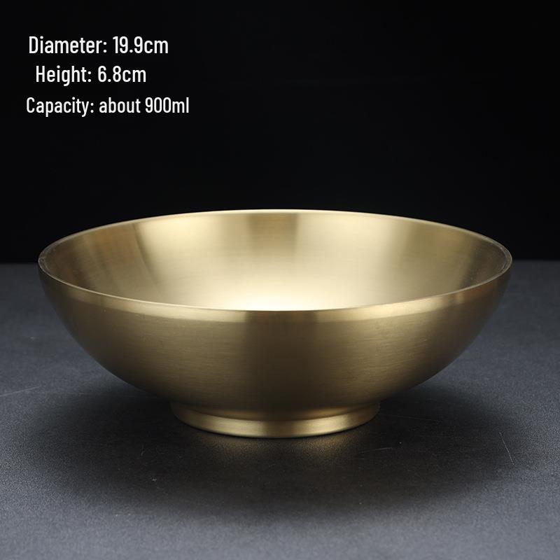 Korean Stainless Steel BBQ Gold Cutlery Round Plate