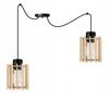 MODERN WOODEN LED CEILING HANGING LAMP