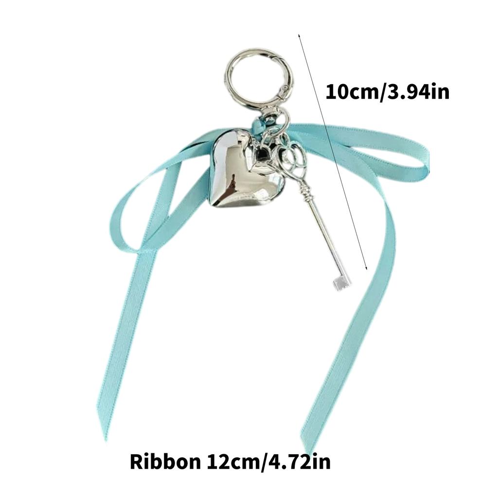 Portachiavi Ciondolo Borsa a Forma di Cuore Design Eleganti per Donne alla Moda e Regali per Coppie Outfit alla Moda