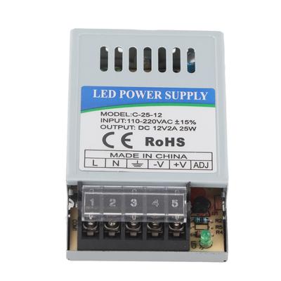 25W 12V Professionelles LED-Netzteil Wasserdichtes Schaltnetzteil AC110220V