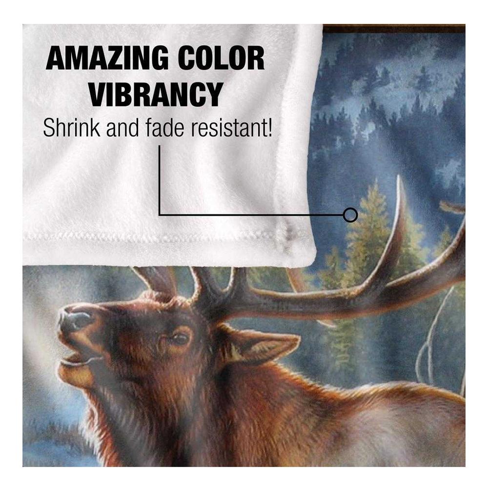 JQ Licensing Silky Elk Supersoft Blanket