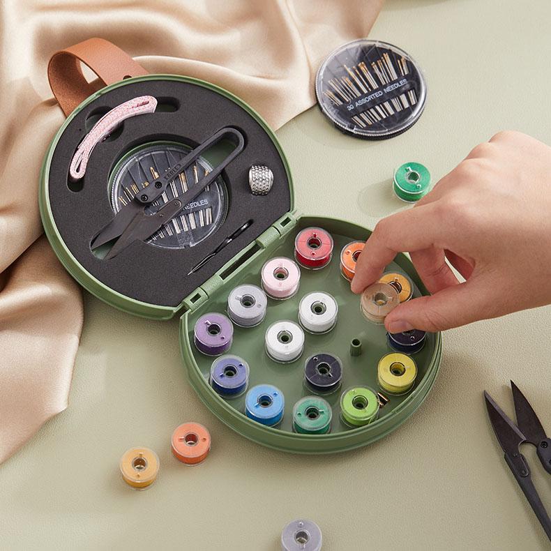 Needle and Thread Box Set Multifunctional Household Needle and Thread Bag Portable Mini Sewing Organiser