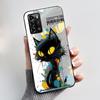 Cute Cartoon Case For ZTE Blade A72 4G Fundas Capa For Blade V40 vita Printing Shell Protective Cover Soft Silicone Black Casing