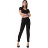 Levis Soft Casual Slim Fit Einfarbig Kurzarm T-Shirt Damen Oberteile Schwarz 003SU-0000