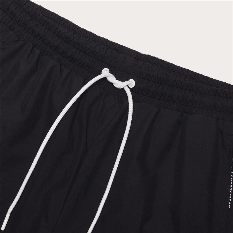 Puma Knitted Sweatpants Women's Black Moderate Wide Leg Pants 531287-01
