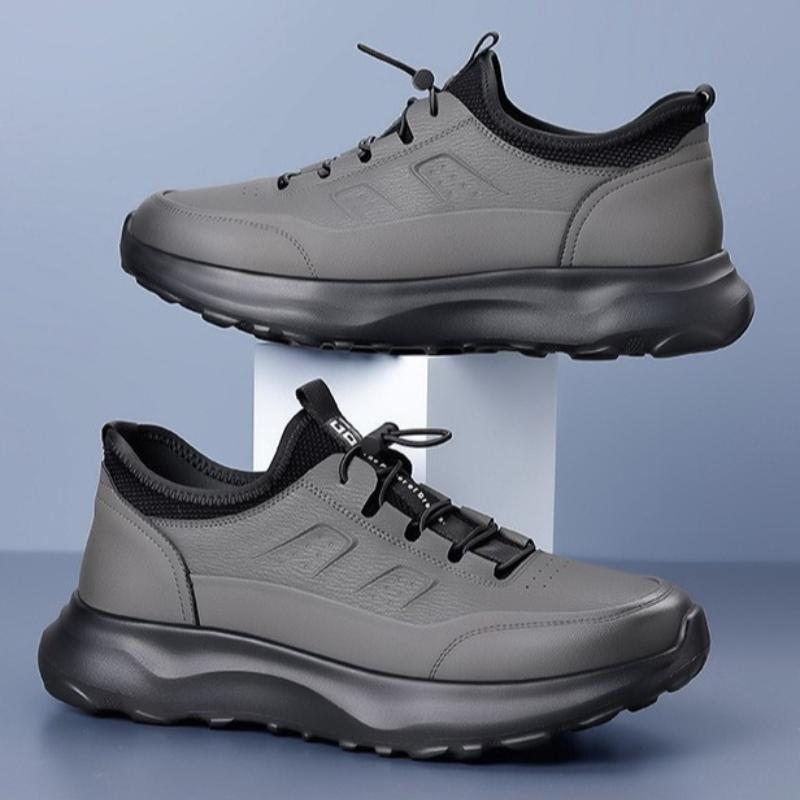 

Мода 2025 Новая мужская уличная обувь для отдыха Модные кроссовки для бега Спортивная обувь Нескользящая Легкая обувь Удобные мужские кроссовки 38 серый