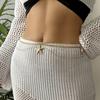 Fashion Sexy Beach Gold Color Metal Starfish Waist Chain for Women Multi-layer Summer Beach Body Chain Jewelry Accessories