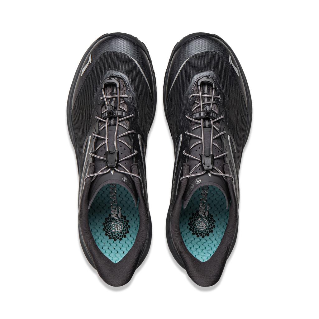 Li Ning Outdoor CF Tracing Breathable Abrasion Resistant Slip Resistant River Trekking Shoes Unisex Black Pine Gray AHLW015-4