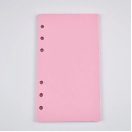 Makronen Farbe A6/A5 PU Leder DIY Binder Notebook Abdeckung Tagebuch Agenda Planer Papier Abdeckung Schule Schreibwaren